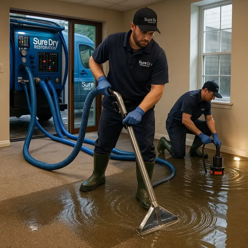Water Extraction and Removal process in Blair, WI